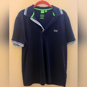 May Discounts! Mens Black HUGO BOSS Polo (Size M)
